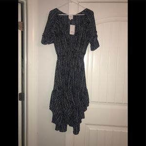 Misa LA Navy Dress